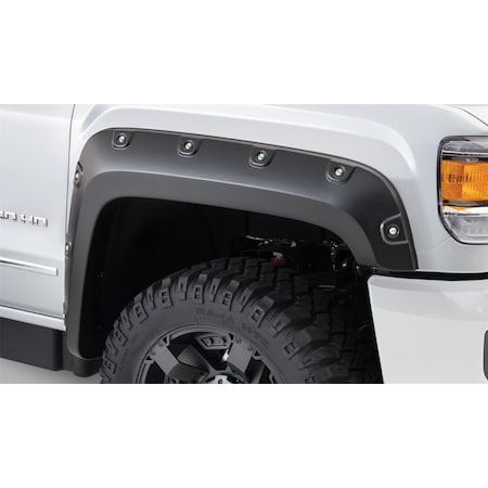 Bushwacker FRONTS ONLY/15-16 BOSS SIERRA 2500/3500 HD POCKET STYLE FENDER FLARES 40135-02